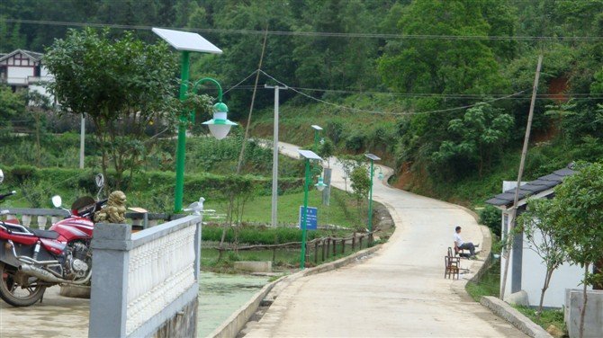 湖北太阳能庭院灯